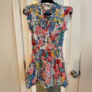 Pinch Brand floral flutter sleeve dress